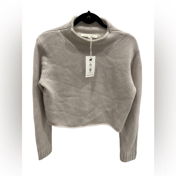 Naked Cashmere 100% cashmere cropped cardigan sweater Sz: SNWT